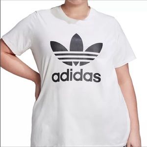 Adidas Logo Trefoil T-Shirt (Plus)